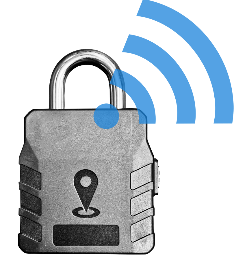 GPS Padlock for tracking shipping containers & Assets